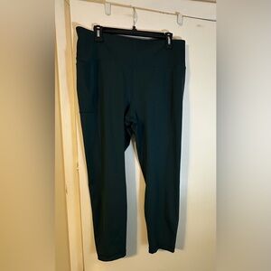 Columbia Capri Length Deep Green Women's Leggings